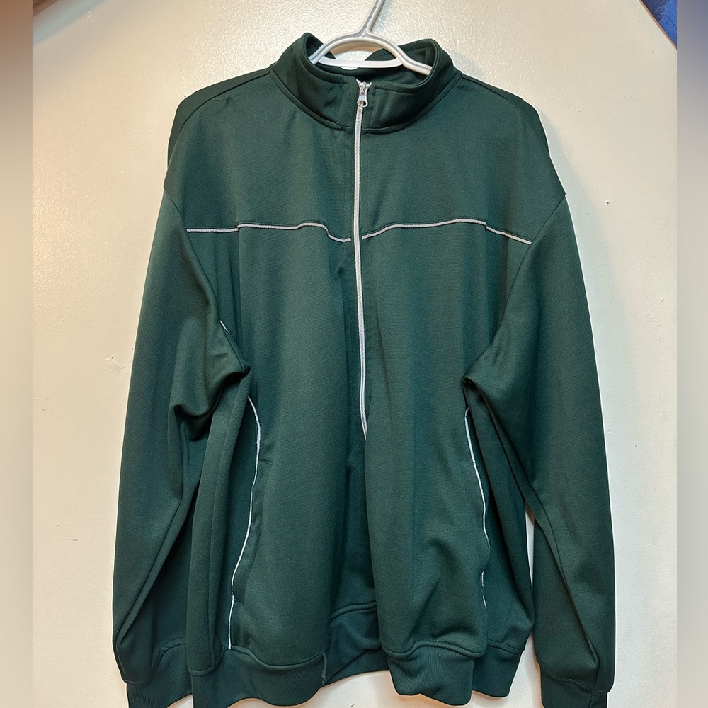 Scandia Woods Green Tracksuit Jacket